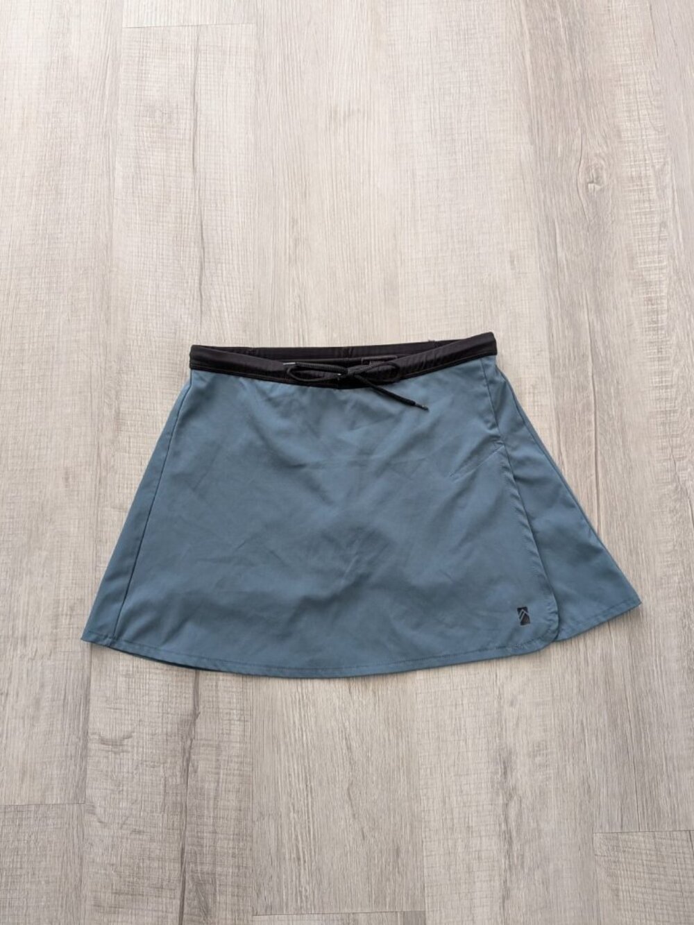 Alpine Design Women's Golf Athletic Teal Skort Sz Small  Pocket Drawstring 29x14